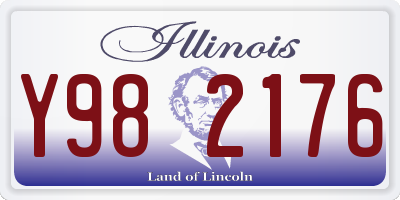 IL license plate Y982176