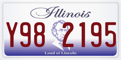IL license plate Y982195