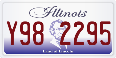 IL license plate Y982295