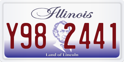 IL license plate Y982441