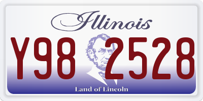 IL license plate Y982528