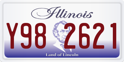 IL license plate Y982621
