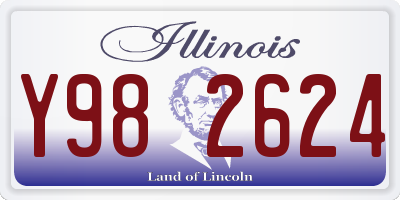 IL license plate Y982624