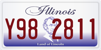 IL license plate Y982811