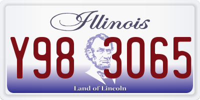 IL license plate Y983065