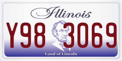 IL license plate Y983069
