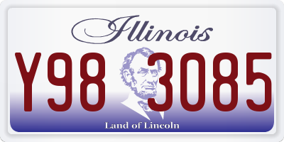 IL license plate Y983085