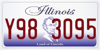 IL license plate Y983095