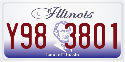 IL license plate Y983801