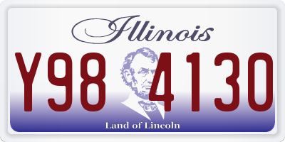 IL license plate Y984130