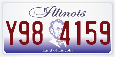 IL license plate Y984159