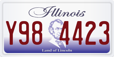 IL license plate Y984423