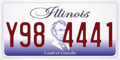 IL license plate Y984441