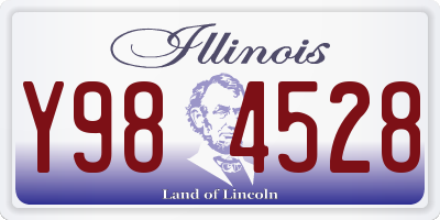 IL license plate Y984528
