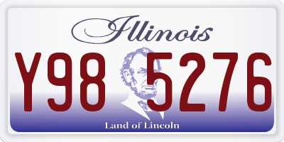 IL license plate Y985276