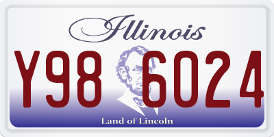 IL license plate Y986024