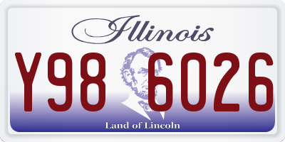 IL license plate Y986026
