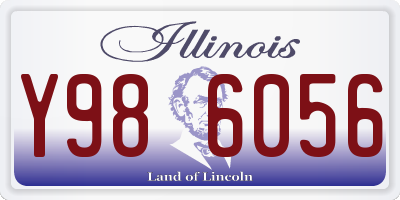 IL license plate Y986056