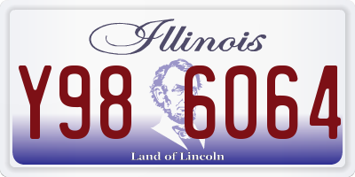 IL license plate Y986064
