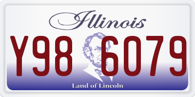 IL license plate Y986079