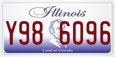 IL license plate Y986096
