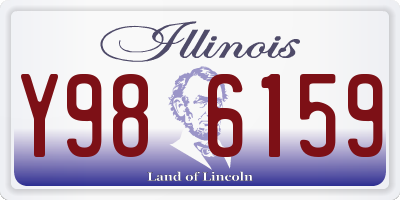 IL license plate Y986159