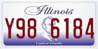 IL license plate Y986184