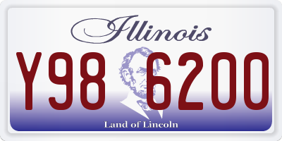 IL license plate Y986200
