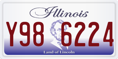 IL license plate Y986224