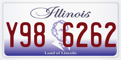 IL license plate Y986262