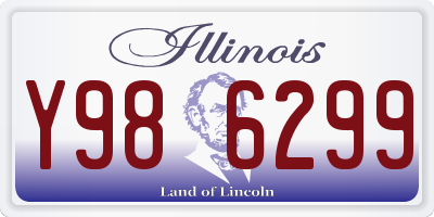 IL license plate Y986299