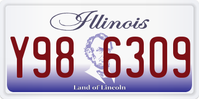 IL license plate Y986309