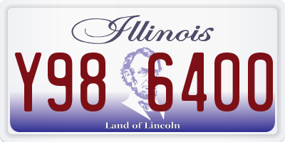 IL license plate Y986400