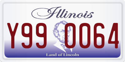 IL license plate Y990064