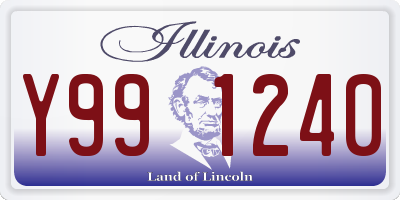 IL license plate Y991240