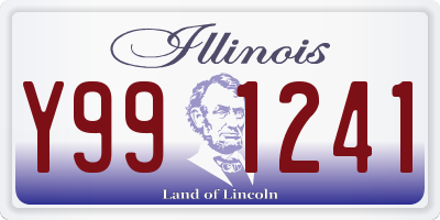 IL license plate Y991241