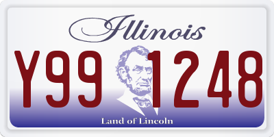 IL license plate Y991248