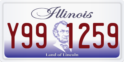 IL license plate Y991259