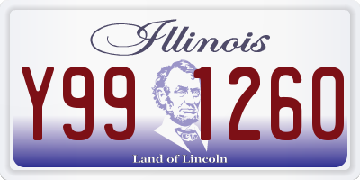 IL license plate Y991260