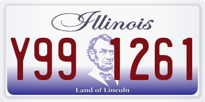 IL license plate Y991261