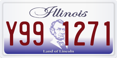 IL license plate Y991271