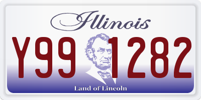 IL license plate Y991282