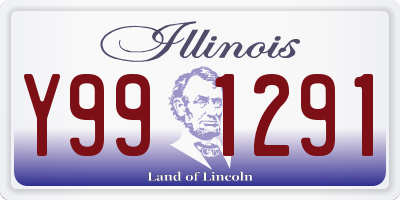 IL license plate Y991291