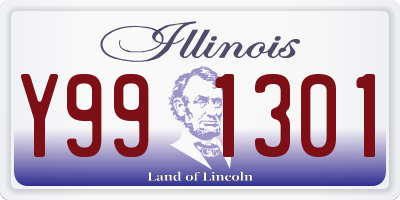 IL license plate Y991301