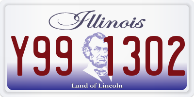 IL license plate Y991302