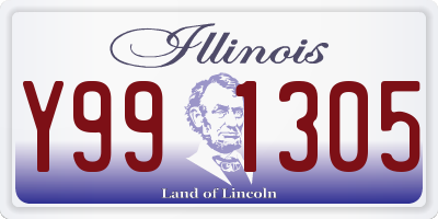 IL license plate Y991305