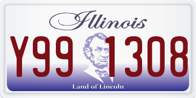 IL license plate Y991308