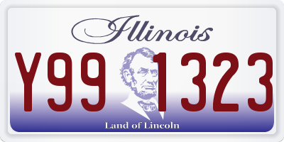 IL license plate Y991323