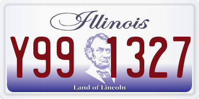 IL license plate Y991327