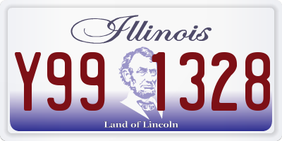 IL license plate Y991328